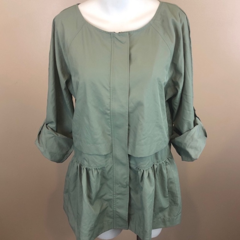 Ultility Jacket SMALL NWT sage / olive color by KORI